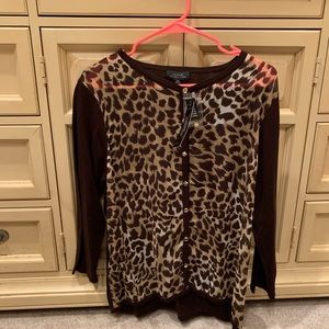 Leopard blouse